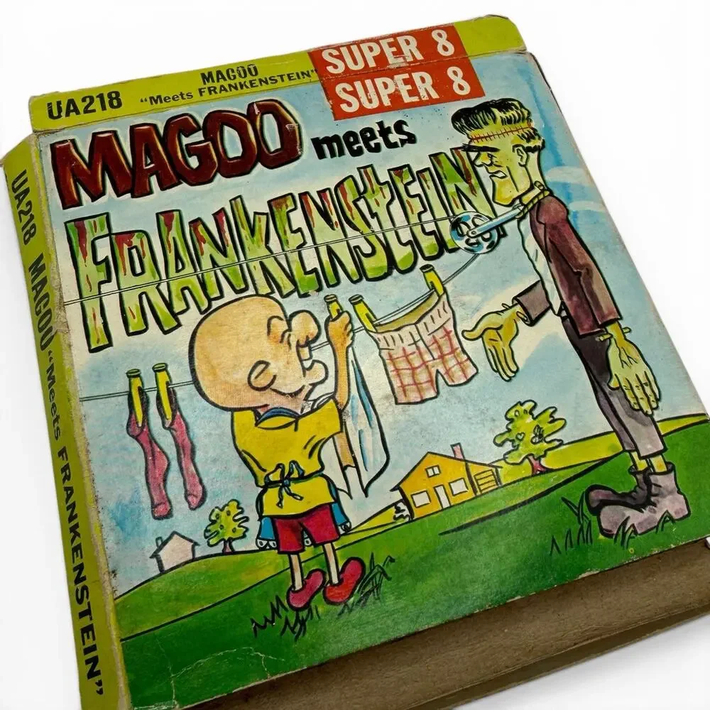 Halloween MAGOO MEETS FRANKENSTEIN Super 8 vintage 71 UNITED ARISTA HOME MOVIES
